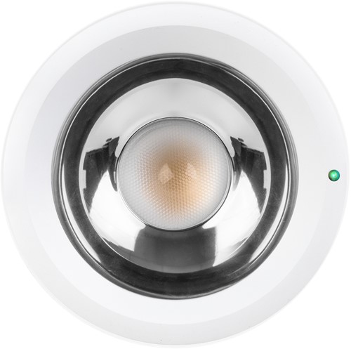Pragmalux LED Downlight Mondial IP54 hoogglans wit opbouw 13,5-25,5W 1700-3200lm 3000K-4000K 3-CCT CRI>90 UGR<19 60D Ø230x150(H) Buitenmaat +Philips driver & Noodmodule 1uur autotest-2