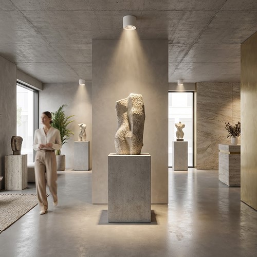 Pragmalux LED Downlight Mondial IP54 facet wit opbouw 13,5-25,5W 1700-3200lm 3000K-4000K 3-CCT CRI>90 UGR<19 60D Ø230x150(H) Buitenmaat +Philips driver & Noodmodule 1uur autotest-6