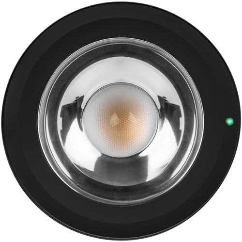 Pragmalux LED Downlight Mondial IP54 hoogglans zwart opbouw 13,5-25,5W 1700-3200lm 3000K-4000K 3-CCT CRI>90 UGR<19 60D Ø230x150(H) Buitenmaat +Philips driver & Noodmodule 1uur autotest-2