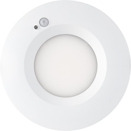Pragmalux LED Downlight Mondial PIR IP54 opaal wit 13-18W 1400-2100lm 3-CCT 100D BØ190 - GØ150-165 +LED Driver incl. eurosnoer 2m wit-1