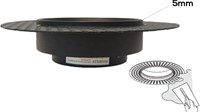 Pragmalux Inbouwspot Navis Trimless Rond 2V Kantelbaar Zwart - Incl. GU10 Fitting-1