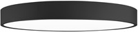Pragmalux LED Opbouw-/pendelarmatuur Moon IP44 Ø1200mm Opaal direct/indirect max.160W 18950-20100lm 3CCT 3000-3500-4000K CRI90 Zwart - DALI NFC-1