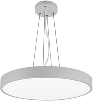 Pragmalux LED Opbouw-/pendelarmatuur Moon IP44 Ø1200mm Opaal direct/indirect max.160W 18950-20100lm 3CCT 3000-3500-4000K CRI90 Grijs - DALI NFC-2