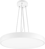 Pragmalux LED Opbouw-/pendelarmatuur Moon IP44 Ø1200mm Opaal direct/indirect max.160W 18950-20100lm 3CCT 3000-3500-4000K CRI90 Wit - DALI NFC-3