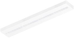 Pragmalux LED Opbouwarmatuur Optic witte reflector 20x120cm 26-36W 3550-4750lm 3000K-3500K-4000K 3CCT CRI>90 UGR<16 wit RAL9003 + Philips driver