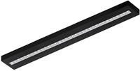 Pragmalux LED Opbouwarmatuur Optic matte reflector 200x1570mm 38-50W 4900-6650lm 3000K-3500K-4000K 3CCT CRI>90 UGR<16 zwart RAL9005 + Osram driver