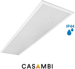 Pragmalux LED Paneel 30x120cm Sigma G2 IP44 38W 3000K-4000K 2-CCT 5000-5100lm UGR<19 +TCI Casambi Driver(2x28W)