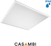 Pragmalux LED Paneel 60x60cm Sigma G2 IP44 38W 3000K-4000K 2-CCT 5000-5100lm UGR<19 +TCI Casambi Driver (4x14W/4x18W)