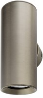 Pragmalux wandarmatuur Pareto 66 Rond up/down Ø66x180mm bronze RAL7048 - incl. GU10 fitting