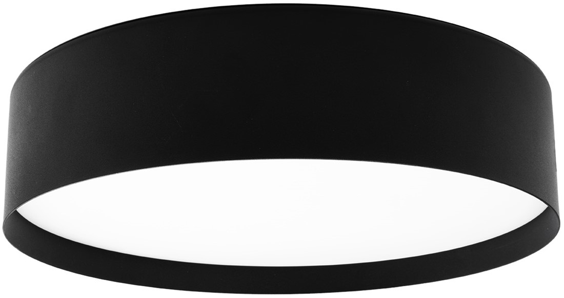 Pragmalux LED loftslampe / pendellampe Plano-L accessory deco ring sort Ø460x72mm