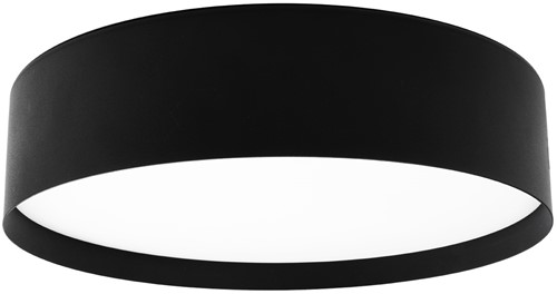 Pragmalux LED Plafonnière / Pendelarmatuur Plano-L accessoire deco ring zwart Ø460x72mm-1