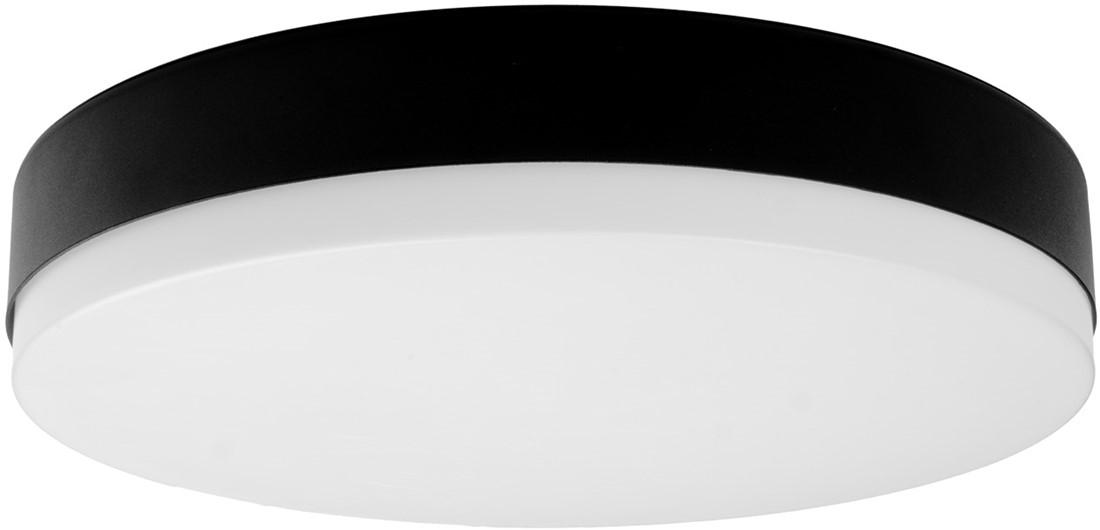 Pragmalux LED loftslampe / pendellampe Plano-S tilbehør deco ring sort Ø290x37mm