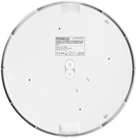 Pragmalux LED Plafonnière / Pendelarmatuur Plano-L Wit Ø460 IP54 IK07 20-40W 2300-4350lm 3000K-4000K 2-CCT + daglichtsensor + noodmodule 1uur autotest-3