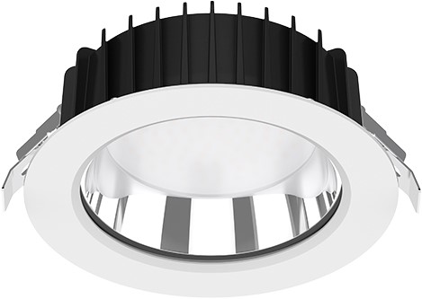 Pragmalux LED Downlight Fora IP65 Ø235 - Ø200 25-35W 2400-3550lm 3000K-4000K 2-CCT wit +Universele LED Driver (DALI2, 1-10V, Push-dim)-2