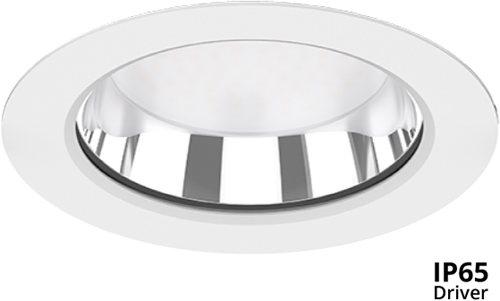 Pragmalux LED Downlight Fora IP65 Ø150 - Ø125 13W 1300-1350lm 3000K-4000K 2-CCT wit +IP65 Driver