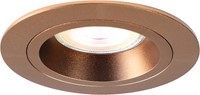 Pragmalux Inbouwspot Ados Rond Bronze RAL8000 - Incl. GU10 Fitting