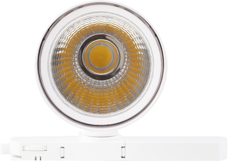 Pragmalux LED 3-faset Railspot Punto 24W 3300lm 3000K CRI>90 38D hvid RAL9016