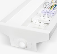 Pragmalux LED Balvast Sporthalarmatuur Sparta Eco IK08 50-80W 4000K 8000-12500lm DALI wit RAL9003 + Noodmodule 1uur zelftest-1
