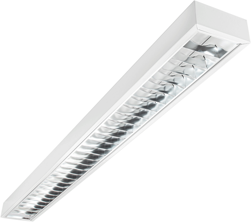 Pragmalux LED Bandrasterarmatuur 11x150cm opbouw 28W 3450lm 4000K UGR<16 Matt