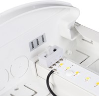 Pragmalux LED Batten Essence Opaal 60cm 12-21W 1350-2550lm 3000-4000-6500K 3-CCT (2x18W) wit + bewegingssensor-4