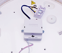 Pragmalux LED Plafonniere / Wandarmatuur Polo G3 IP64 12W 3000K-6000K 3-CCT 1000-1100lm 280 (2x18W) +Daglichtsensor & Noodmodule 3 uur manueel-8