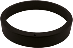 Pragmalux LED Bulkhead Venus G2 Ø300 Ring Zwart RAL9004