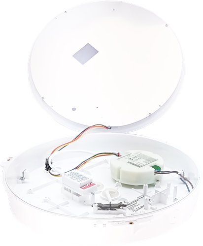 Pragmalux LED Bulkhead Venus G2 IP65 8W-18W 3000K-5000K 3-CCT 900-2025lm Ø300 + Noodmodule 1uur zelf test-6