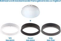 Pragmalux LED Bulkhead Venus G2 IP65 24-42V AC/DC  2,75W-5W 3000K-5000K 3-CCT 295-570lm Ø300 + bewegingssensor-3