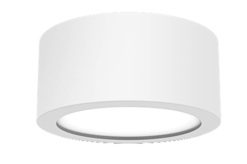 Pragmalux LED Downlight Essence G2 IP54 wit opbouw max. 15W 3000K-6000K 3-CCT max. 1650lm 100D  incl. TCI DALI Driver incl. 3P snoer /splitter, 1 in 2 uit-1