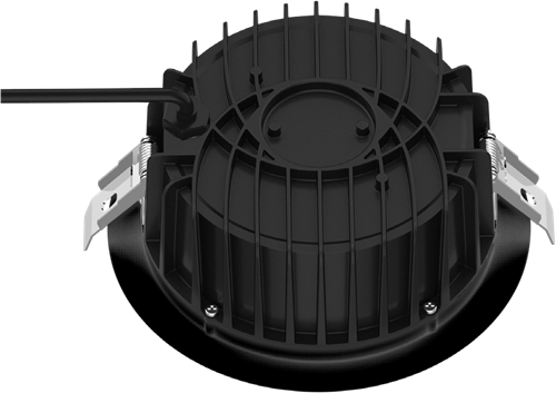 Pragmalux LED Downlight Fora IP65 Ø172 - Ø150 23W 2300-2350lm 3000K-4000K 2-CCT zwart +IP65 Driver-4