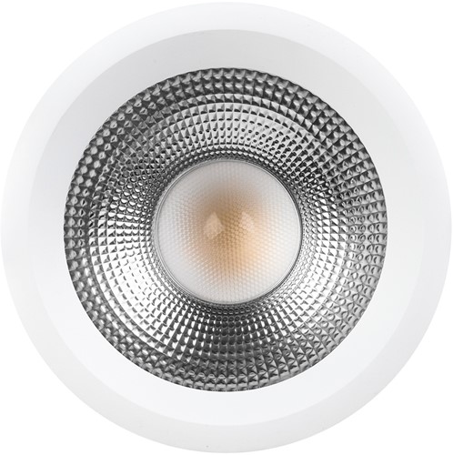 Pragmalux LED Downlight Mondial IP54 facet wit licht verdiept 6-16W 700-1800lm 3-CCT CRI>90 UGR<19 60D BØ146 - GØ120-130 +Philips driver incl. eurosnoer 2m wit-2