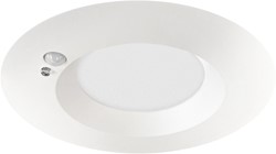 Pragmalux LED Downlight Mondial PIR IP54 opaal wit 13-18W 1400-2100lm 3-CCT 100D BØ190 - GØ150-165 +LED Driver