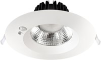 Pragmalux LED Downlight Mondial PIR IP54 facet wit 13-18W 1400-2100lm 3-CCT UGR<19 60D BØ176 - GØ150-160 +LED Driver-2