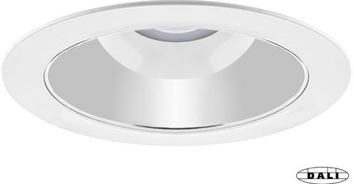 Pragmalux LED Downlight Spectre SR IP54 20W 3000K-5700K 3-CCT 2200-2300lm Ø228 Buitenmaat - Gatmaat Ø200-210 +Philips DALI Driver (2x26W)