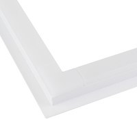 Pragmalux LED Frame Paneel Conto 60x60cm 28-40W 3CCT 3000K-3500K-4000K 3250-5000lm zwart + Philips Driver incl.3P Aansluitsnoer (4x14W)-3
