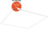 Pragmalux LED Frame Paneel Conto 60x60cm 28-40W 3CCT 3000K-3500K-4000K 3250-5000lm wit + Philips Driver incl.eurosnoer 2m (4x14W)
