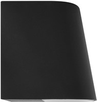 Pragmalux LED Gevelarmatuur Briq Up/Down IP65 C4 Down 7W 800-840lm Up 3W 400-420lm 3000-4000K 2CCT Grafiet Zwart RAL9011 fase dimbaar+noodmodule zelftest 1uur-3