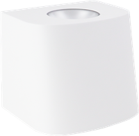 Pragmalux LED Gevelarmatuur Briq Up/Down IP65 C4 Down 7W 800-840lm Up 3W 400-420lm 3000-4000K 2CCT Wit RAL 9003 DALI-2-2