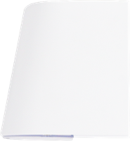 Pragmalux LED Gevelarmatuur Briq Up/Down IP65 C4 Down 7W 800-840lm Up 3W 400-420lm 3000-4000K 2CCT Wit RAL 9003 + Daglichtsensor+noodmodule zelftest 1uur-3