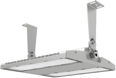 Pragmalux LED Balvast Sporthalarmatuur Lineo IP66 IK10 200W 4000K 28000lm 80x100D (2 Units) Grijs - 0-10V Dimbaar-7