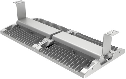 Pragmalux LED Balvast Sporthalarmatuur Lineo IP66 IK10 200W 4000K 28000lm 80x100D (2 Units) Grijs - 0-10V Dimbaar-8