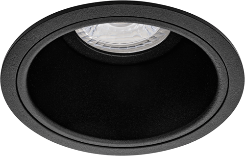 Pragmalux Inbouwspot Mido Rond Zwart - Incl. GU10 Fitting