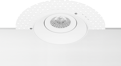 Pragmalux Inbouwspot Navis Trimless Rond Kantelbaar Wit - Incl. GU10 Fitting
