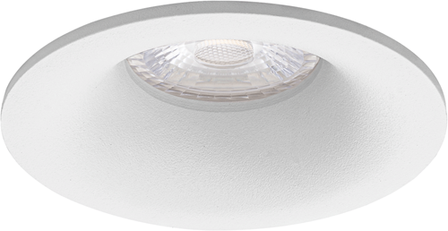 Pragmalux Inbouwspot Nero Rond wit RAL9003 - Incl. GU10 Fitting
