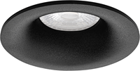 Pragmalux Inbouwspot Nero Rond Zwart RAL9004 - Incl. GU10 Fitting