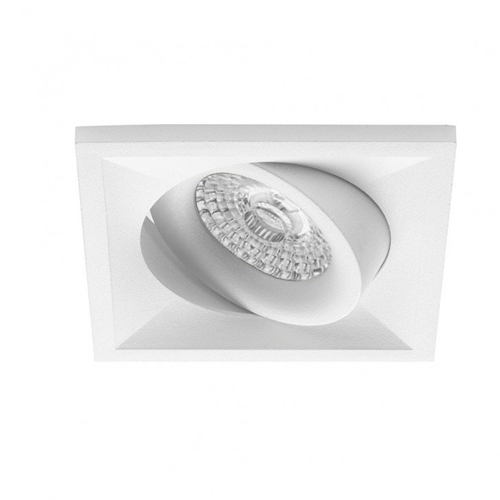 Pragmalux Inbouwspot Quado Vierkant Kantelbaar Wit - Incl. GU10 Fitting