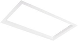 Pragmalux LED Inbouwspot Squadro 2V Wit Ø215x390 Buitenmaat - Gatmaat Ø205x370
