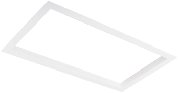Pragmalux LED Inbouwspot Squadro 2V Wit Ø215x390 Buitenmaat - Gatmaat Ø205x370