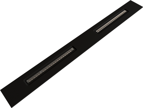 Pragmalux LED Inlegarmatuur Modul 15x150cm 26-30W 3500-4200lm 3000K-4000K 2CCT UGR<16 zwart RAL9005 +driver incl. 3P Aansluitsnoer-7