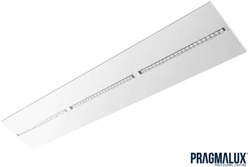 Pragmalux LED Inlegarmatuur Modul 30x150cm 26-30W 3500-4200lm 3000K-4000K 2CCT UGR<16 wit RAL9003 +driver